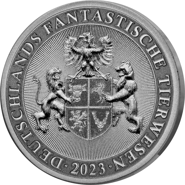 Silber-Gedenkprägung Deutschlands fantastische Tierwesen - Eule 2023