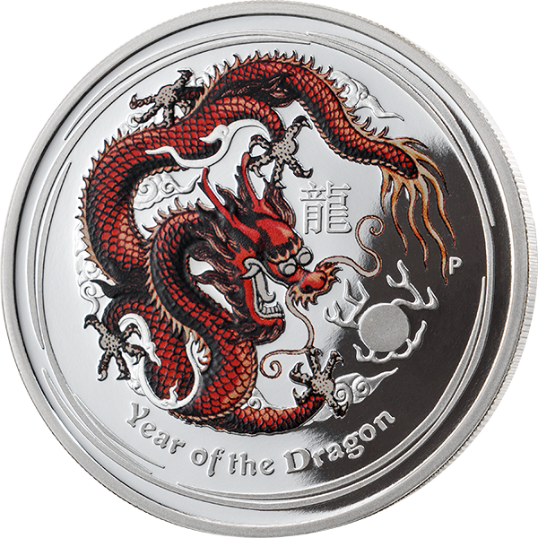 1 Dollar Australien Jahr des Drachen 2012