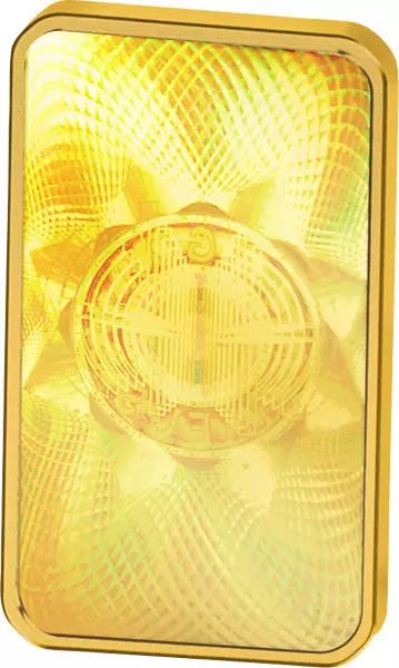 2 Gramm Goldbarren Heraeus Kinebar