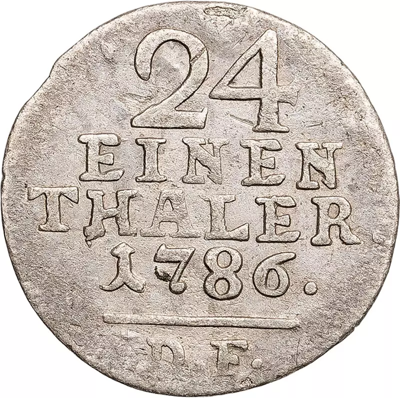 1/24 Taler Landgraf Wilhelm IX. 1786 - 1803
