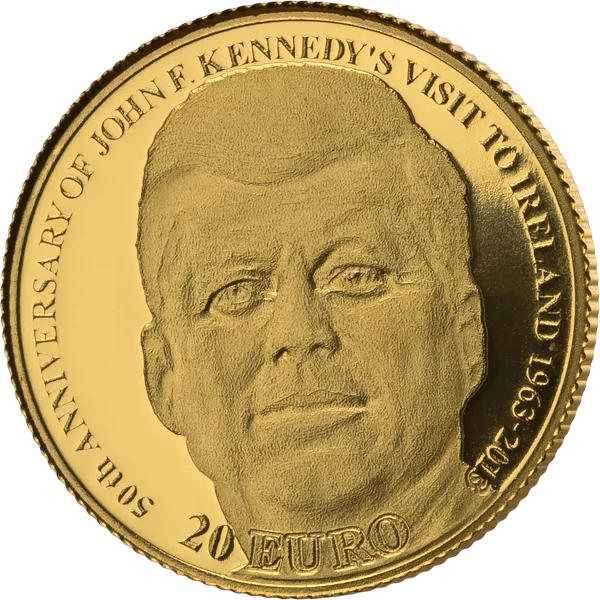 10 Euro und 20 Euro Irland 50 Jahre Besuch von JFK 2013