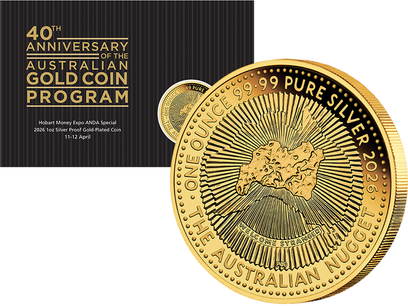 1 Dollar Australien Nugget 2026
