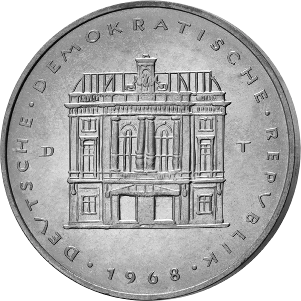 DDR Gedenkmedaille Max Reinhardt 1968
