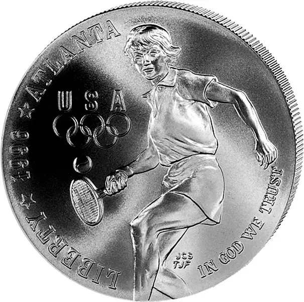 1 Dollar USA Olympiade Atlanta Tennis 1996
