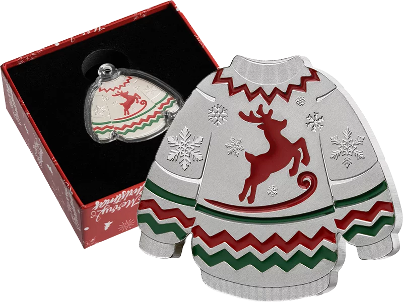 5 Cedis Ghana Christmas Sweater 2025