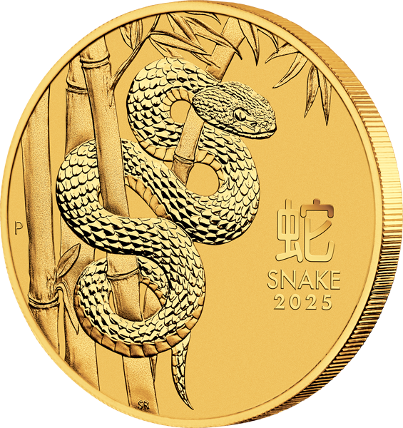 1 Unze Gold Australien Jahr der Schlange 2025