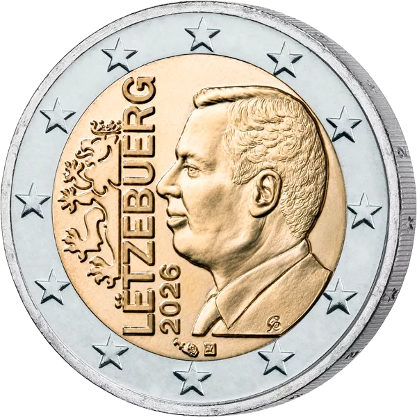 Euro-Kursmünzensatz Luxemburg 2026