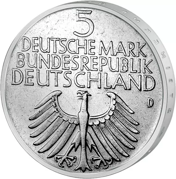 5 DM BRD 100 Jahre Germanisches Museum 1952