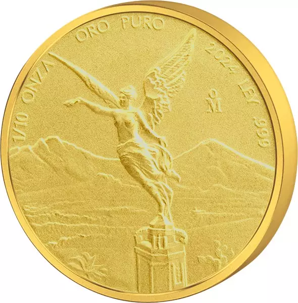 1/10 Unze Gold Mexiko Libertad 2024