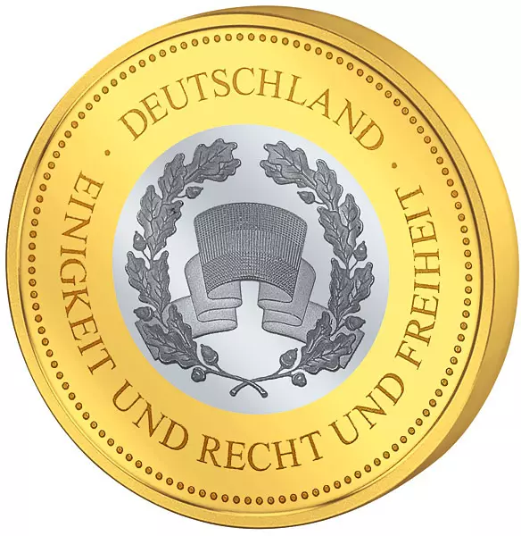 Gedenkprägung Helmut Schmidt