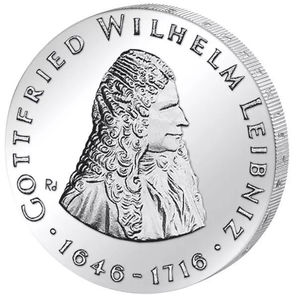 20 Mark DDR Gottfried Wilhelm Leibniz 1966