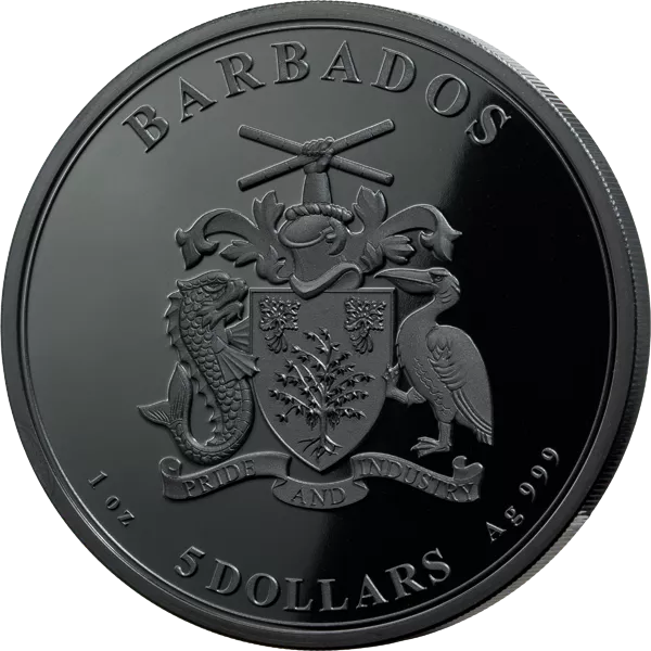 5 Dollars Barbados Panda 2026