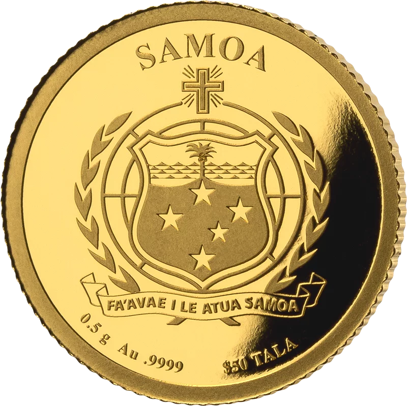 50 Tala Samoa Classic Gold Thomas Mann 2025