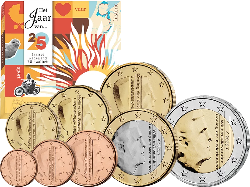 Euro-Kursmünzensatz Niederlande 2025