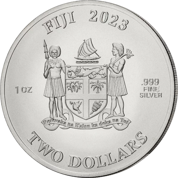 2 Dollars Fidschi America Big Five Mountain Lion 2023