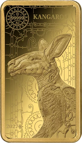10 Dollars Salomonen Worlds Purest Bullion Kangaroo 2027