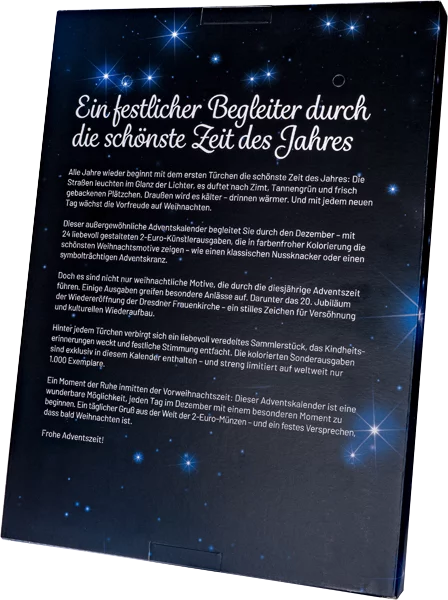 2-Euro-Künstlerausgaben Adventskalender 2025