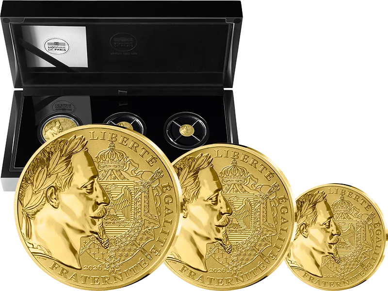 3er Set Frankreich Fractional Set Napoleon III. 2026