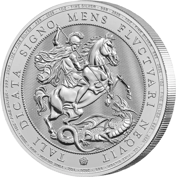 1 Unze Silber Großbritannien St. George and the Dragon 2026