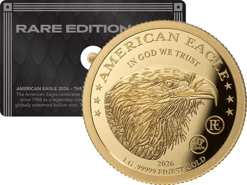 1.000 Francs Gabun Rare Edition - USA Eagle 2026