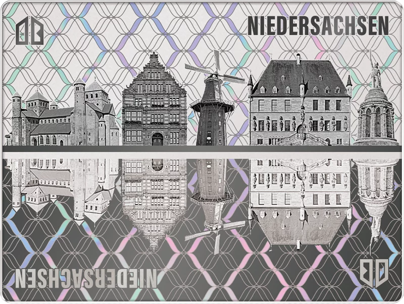 Platinbarren Deutsche Bundesländer - Niedersachsen 2025