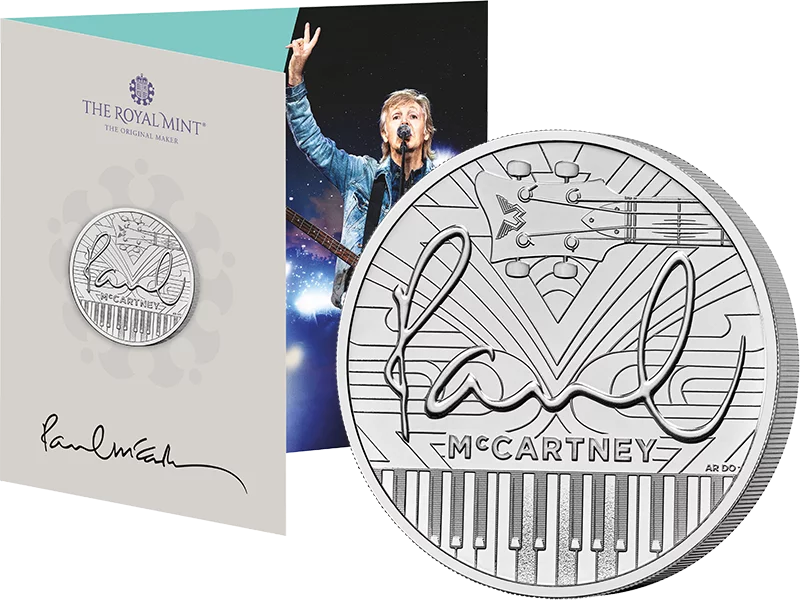 5 Pounds Großbritannien Paul McCartney 2024