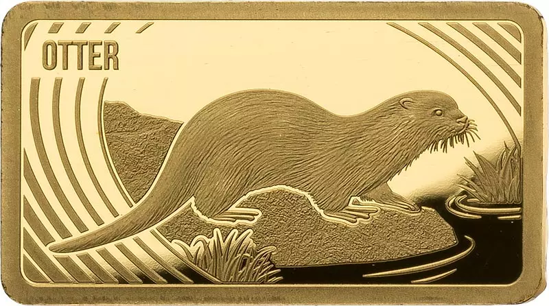 Goldbarren Rückkehr der Wildtiere - Otter 2022