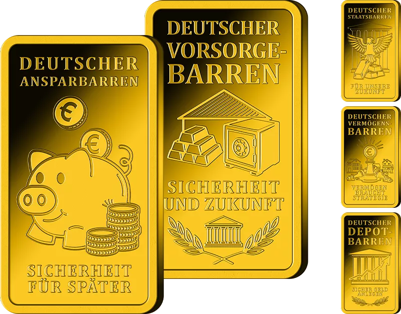Goldbarren-Flatrate: Deutsche Finanzbarren