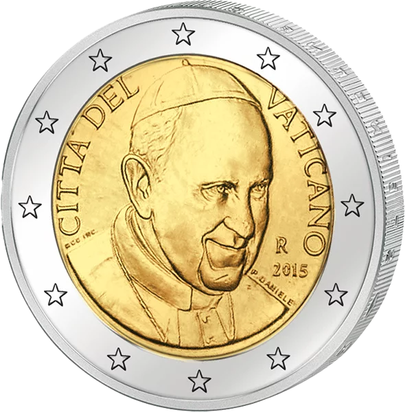 Euro-Kursmünzensatz Vatikan 2015