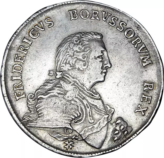 Reichstaler Preußen König Friedrich der Große 1750