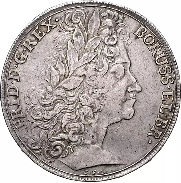Reichstaler Brandenburg-Preußen König Friedrich I. 1703