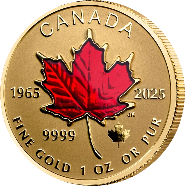 1 - 50 Dollars Kanada Maple Leaf Set 2025
