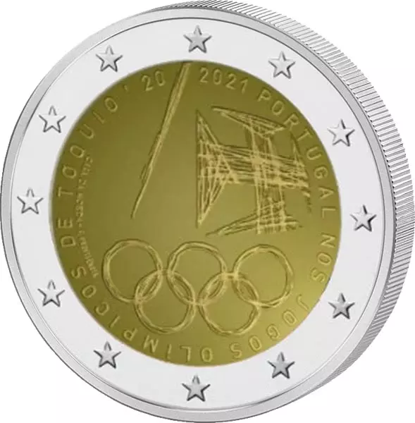 2 Euro Portugal Teilnahme an den Olympischen Spielen 2021