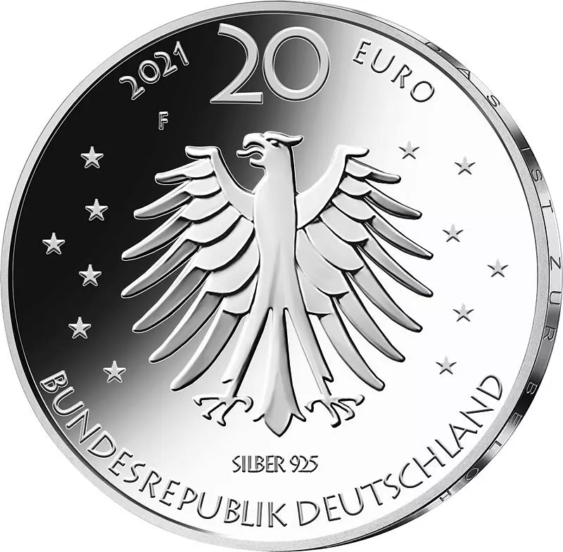 20 Euro BRD Frau Holle 2021 Polierte Platte