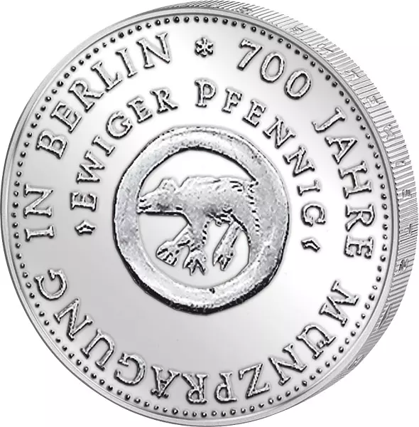 10 Mark DDR 700 Jahre Münzprägung 1981 Stempelglanz