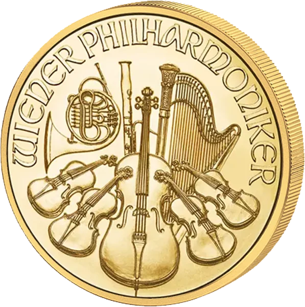 1/10 Unze Gold Österreich Wiener Philharmoniker 2025