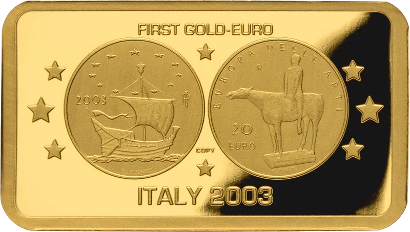 100 Francs Elfenbeinküste History of Gold Euros - Italien 2024