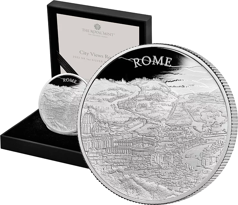 2 Pounds Großbritannien City views Rome 2022
