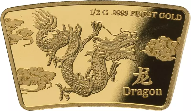 10 Dollars Salomonen Lunar Year Gold Edition - Drache 2024