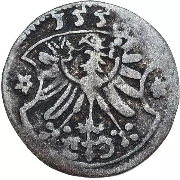 Dreier (=1/4 Groschen) Brandeburg-Preußen Kurfürst Joachim II. 1535-1571