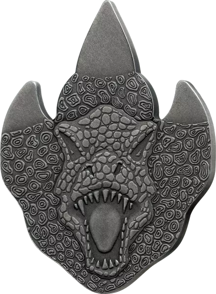 2 Cedis Ghana Footprint Shape T-Rex 2026