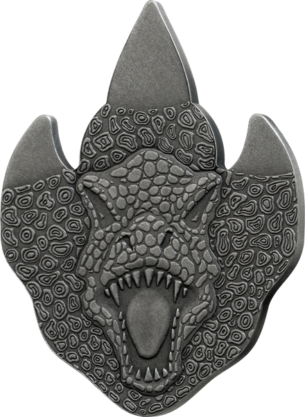 2 Cedis Ghana Footprint Shape T-Rex 2026