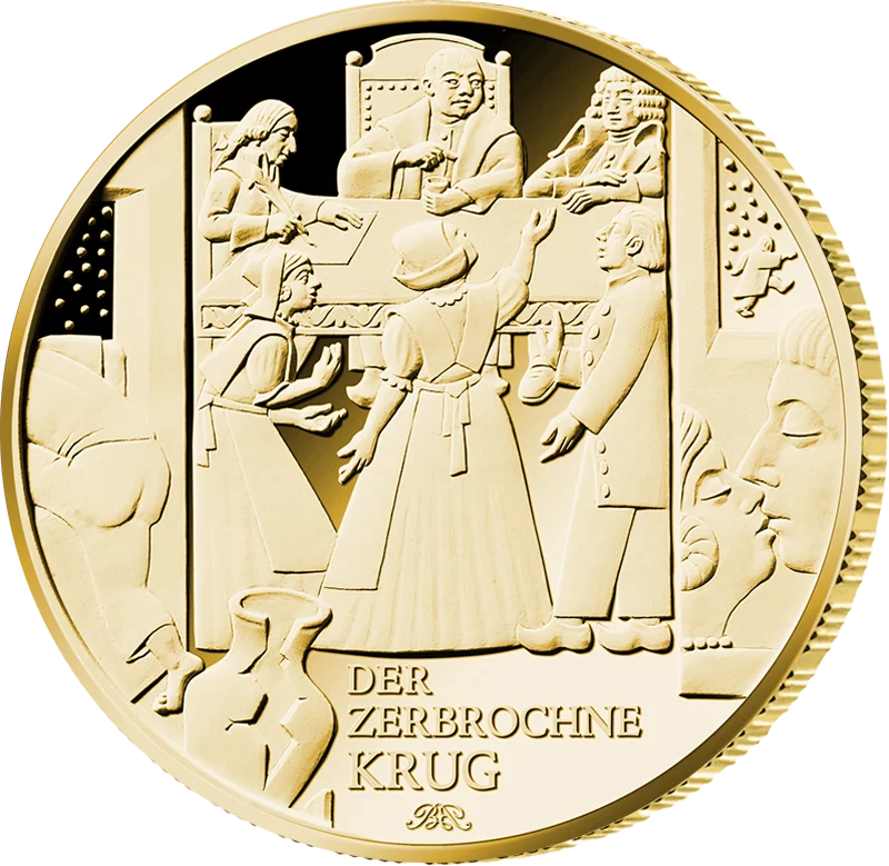 100 Euro BRD Der zerbrochne Krug - Kleist 2024 Stempelglanz