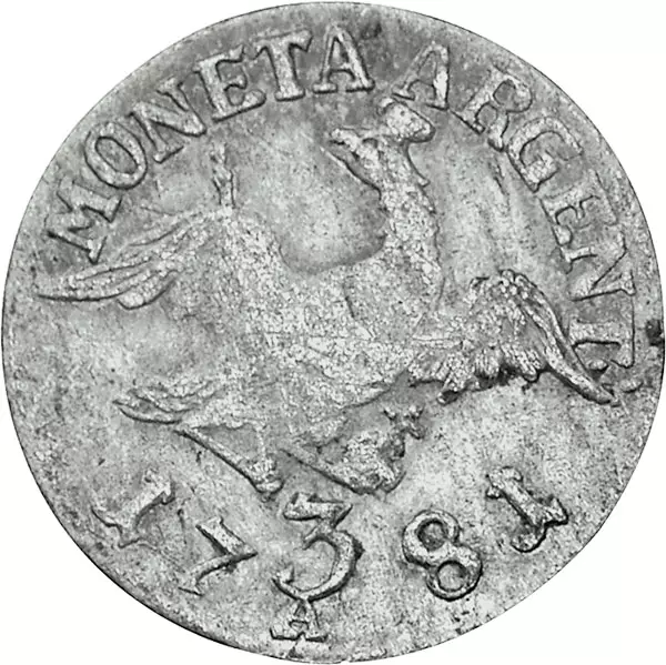 3 Gröscher Brandenburg-Preußen König Friedrich II. 1771-1786