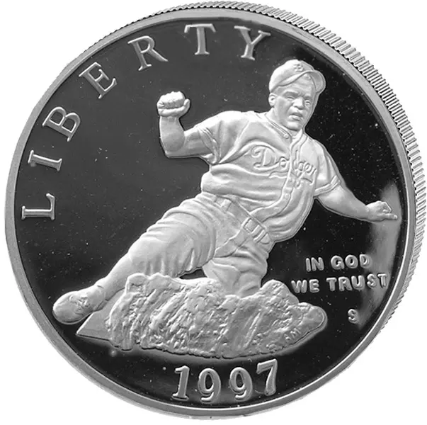 1 Dollar USA Jackie Robinson 1997
