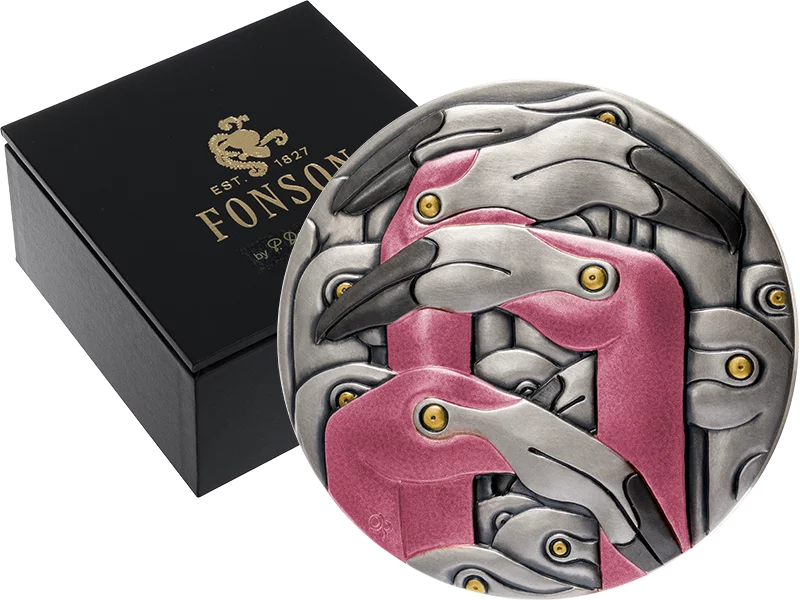 50 Dollars Liberia Flamingos 2024