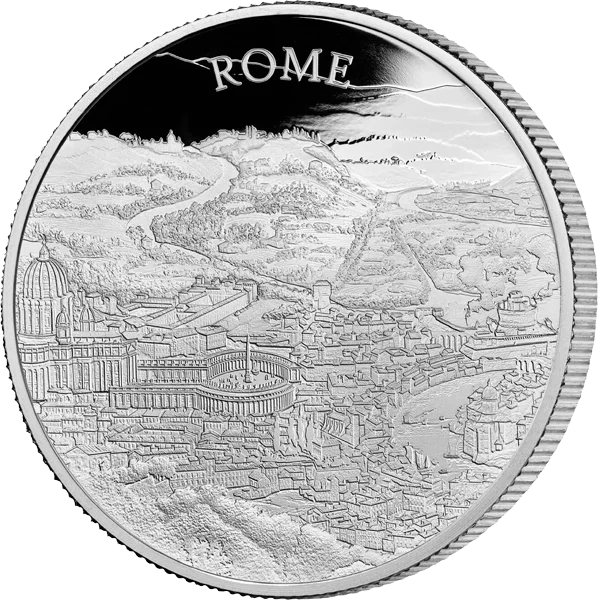 2 Pounds Großbritannien City views Rome 2022