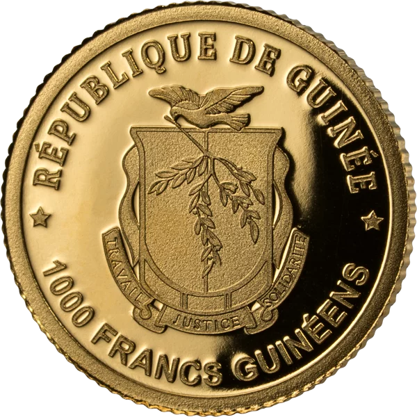 1.000 Francs Guinea Classic Gold 155. Jahre Reichsgründung - Dt. Kaiserreich 2026