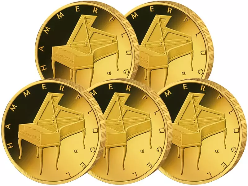 50 Euro BRD Musikinstrumente Hammerflügel 2019