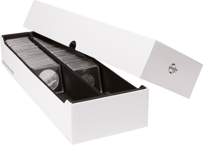 Intercept Box für 100 QUADRUM-Münzkapseln